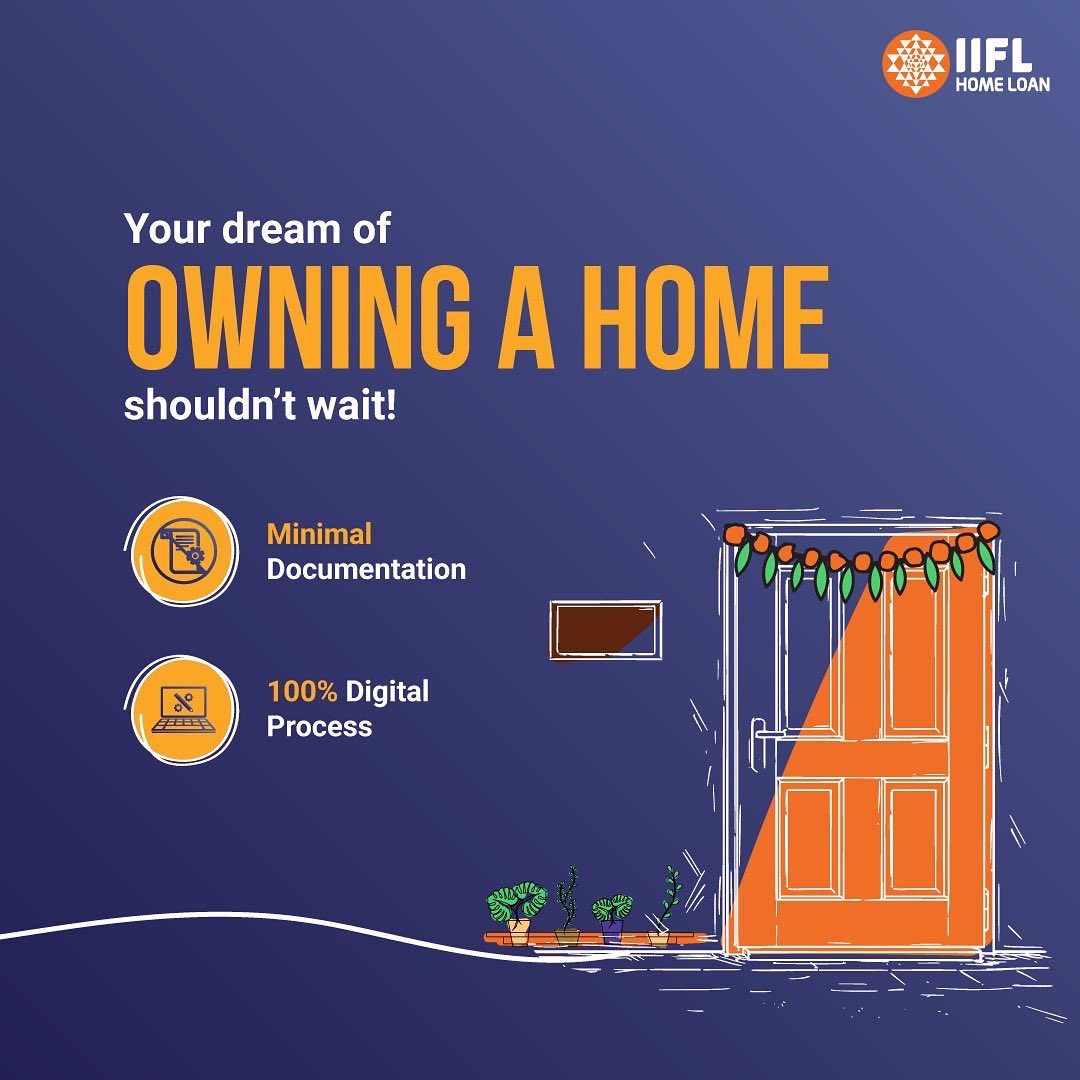IIFLHomeLoan's tweet photo. Why keep dreaming of a home when you can make it a reality with #IIFLHomeLoan! Experience our quick and #MinimumDocumentation process and take a step towards shifting to your #OwnHome. https://t.co/brail664UP