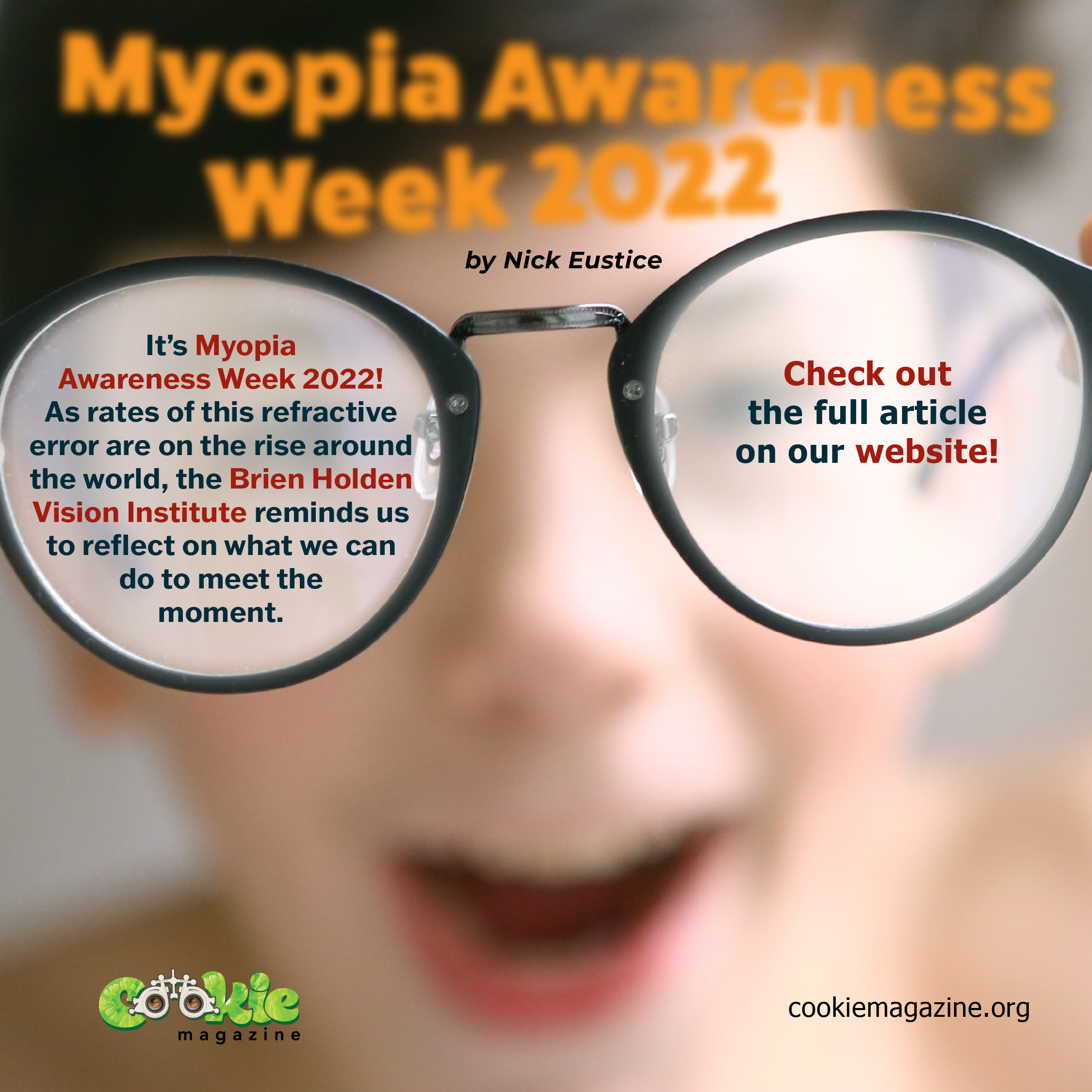 Media MICE on X: #Myopia is on the rise, and the Brien Holden Vision  Institute wants everyone to know what we can do now and down the road to  rise to the