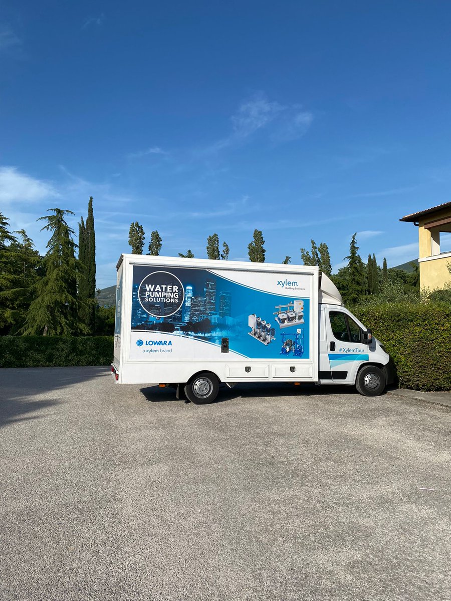 XylemItalia's tweet photo. Continua il giro d'Italia del nostro Xylem Tour che questa settimana era in Umbria: molti i clienti presenti e totale l’impegno del team nelle dimostrazioni di funzionamento dei prodotti #Lowara installati sul nostro Van! Un grandissimo grazie a tutti!

#LetsSolvewater https://t.co/UecUVnMByg