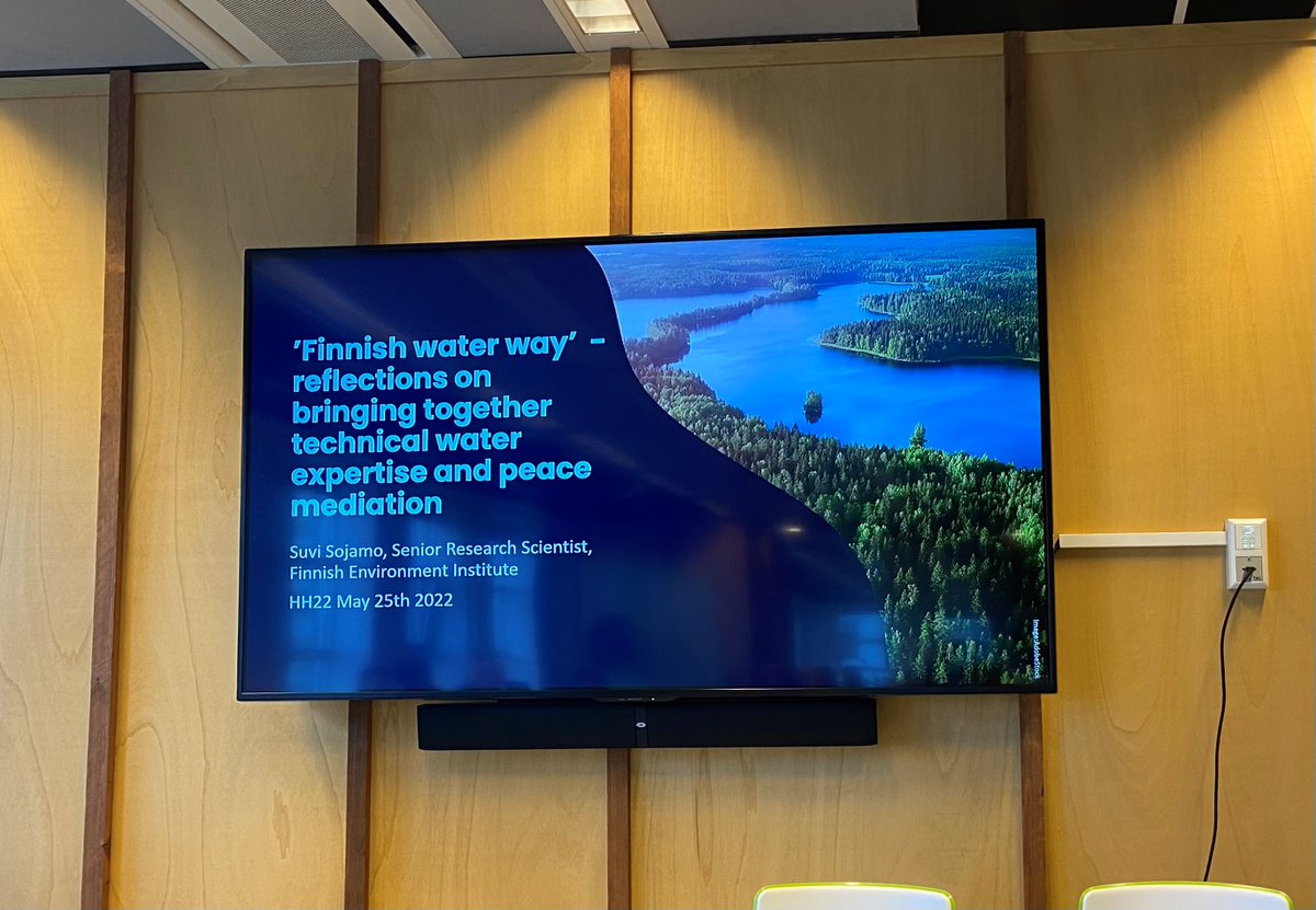 Finnish Water Diplomacy tweet media