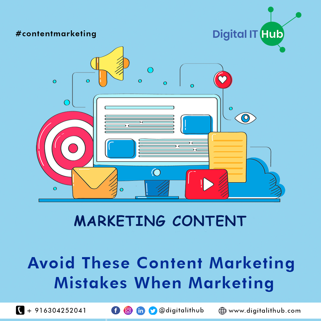 digitalithub's tweet photo. Avoid These Content Marketing Mistakes When Marketing ✋✋✋🛑🛑🛑.
"Content reigns supreme." In today's marketing environment, this is the fact. However, just as good content can help your business expand, poor material can harm your brand and have a negative impact. https://t.co/JxWjUD2eWi