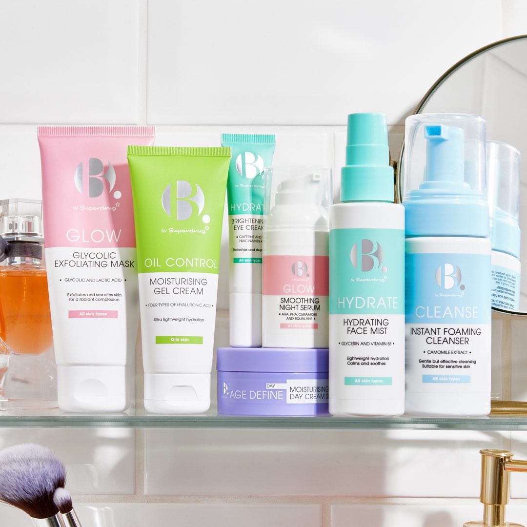 superdrugskin's tweet photo. Level up your skincare and shelfies with B.💖
Formulated with active ingredients, B. Skin delivers visible results for your skin, and looks great on your shelves. It's a win win 😉 LINK: https://t.co/OzgERLz5aj
#bbysuperdrug #bskin #veganskincare #veganbeauty https://t.co/QdHqmyHjPH
