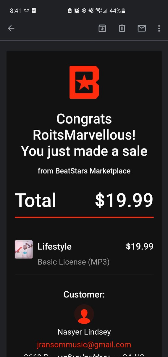 MarvellousRo's tweet photo. Starting the day off right. @BeatStars https://t.co/u6VEVCnjgX