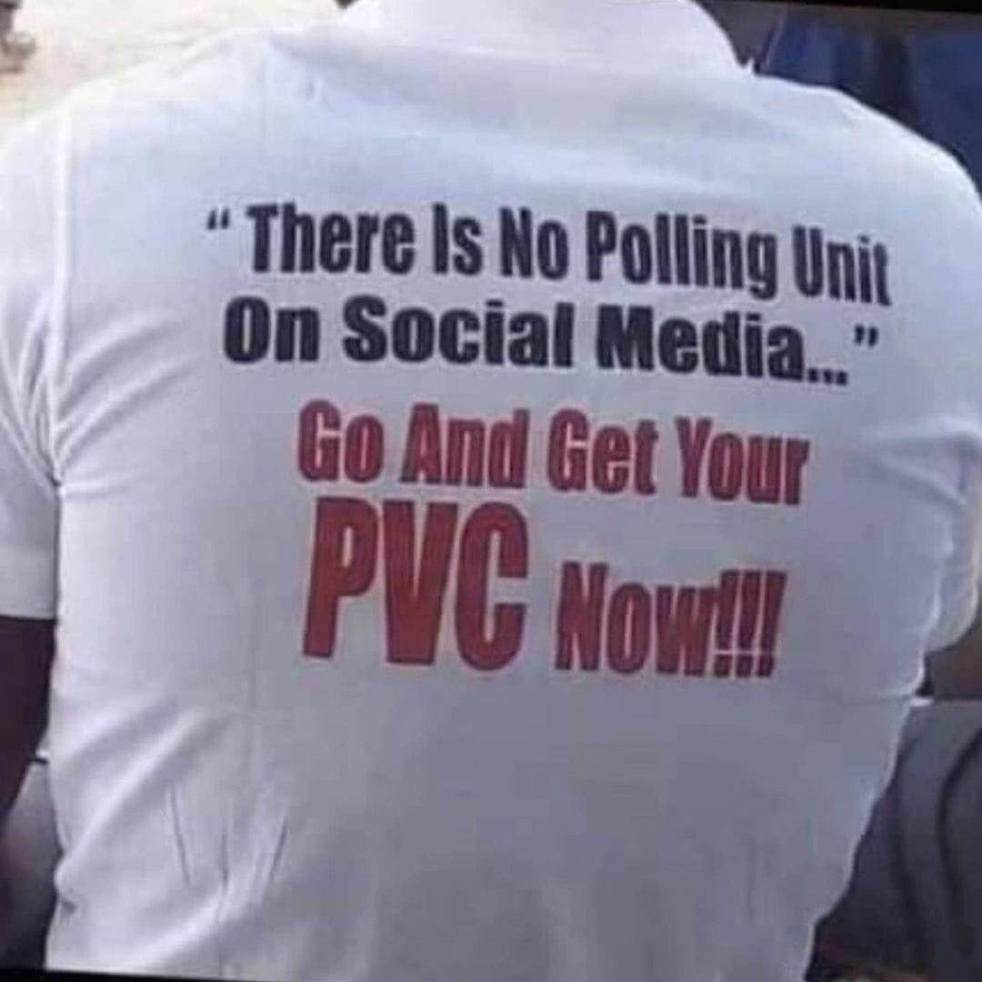 sylnsly's tweet photo. Go and get your PVC so you can have a say in the electoral process. 

https://t.co/qcnAFrKVBb

Online registration ends in 3 days,  30th of May. https://t.co/Qvnmu9YgWR