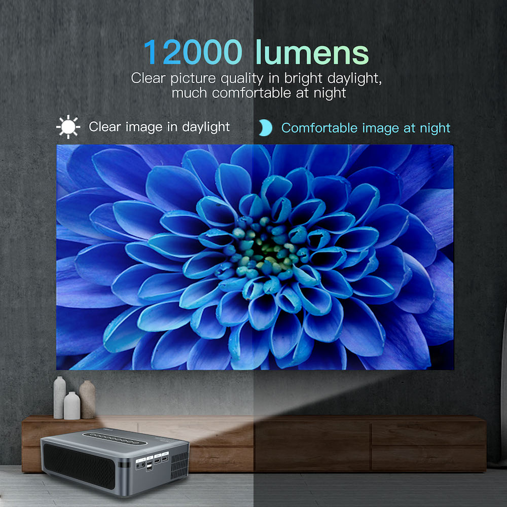 leung_merlin's tweet image. Super Android 9 LCD peojector 1080P resolution for home theatre!
#androidprojector #1080Pprojector
Brightness:230 ANSI (12000 lumens)
RAM:2G
ROM:16G
CPU: MT972 quad core
Video play: 8k 4k 1080P 1080i 720p
Contrast:1000:1
Projection distance:1.8-6.6M
Picture size: 35 to 200 inch