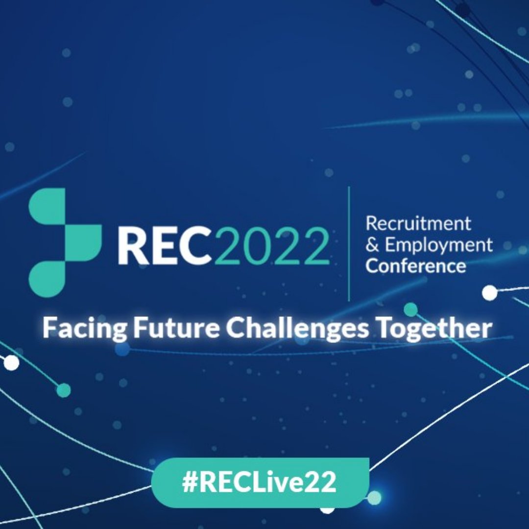 Who's tuning in to #RECLive22? The <a href="/RECmembers/">Recruitment & Employment Confederation</a> virtual conference for #recruiters, #recruitmentleaders and in-house recruiters takes place on 30 June. Book your place now: rec.uk.com/REC2022

#Recruitment #HR