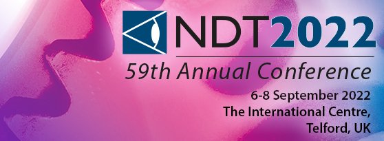 The 59th Annual Conference of <a href="/bindt/">BINDT</a> (NDT 2022) will take place from Tuesday 6 to Thursday 8 September 2022 at <a href="/TICTelford/">TICTelford</a>. To find out more about this event, visit: bindt.org/events/ndt-202… #NDT2022 #ndt #cm #bindt