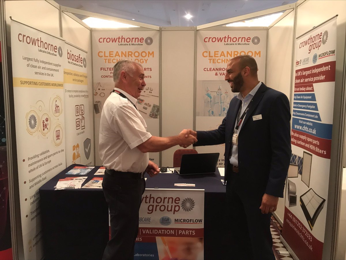 CrowthorneGroup's tweet photo. Thank you to everybody who visited Steve at the #cleanroomtechnologyconference . We enjoyed meeting with you.
Couldn't make the conference? Contact us here to discuss your needs: https://t.co/PGuUUh9YzU
Find further info on Crowthorne products here: https://t.co/GOpqnZudLd https://t.co/1okqnPUHcA