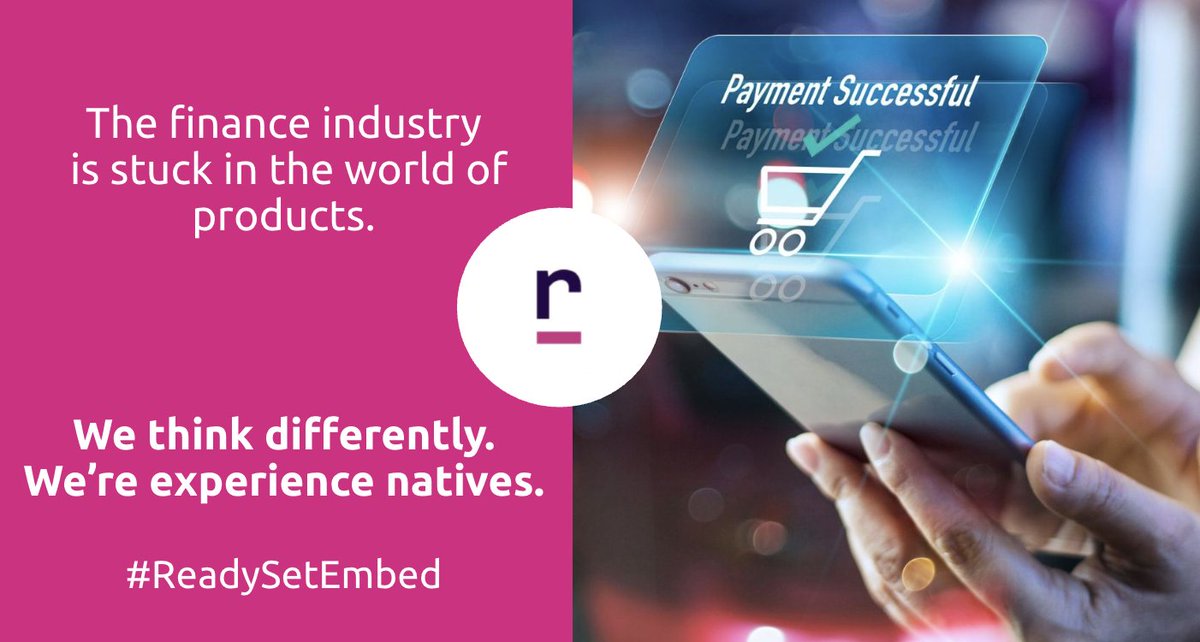 railsr_'s tweet photo. Consumer expectations have evolved massively and their desire for experiences is more urgent than ever - so why is the #FinanceIndustry not listening?

⏰Visit us at @money2020 on stand B140 or book a meeting with our experts 👉 https://t.co/R2Bc2hMtK8
#ReadySetEmbed https://t.co/B6Cgx9XerU