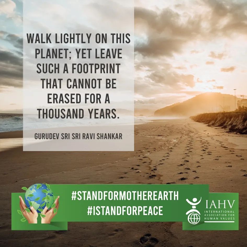 iahv_sa's tweet photo. As we go about our daily lives, it is important that we take a few moments to sit back and reflect.
Register now for our 10-Day Challenge to start making a difference! 🙌
#StandforMotherEarth #IStandforPeace #walklightly #footprints #healtheworld #carbonfootprint #climatechange https://t.co/vOR4Qjqtqo