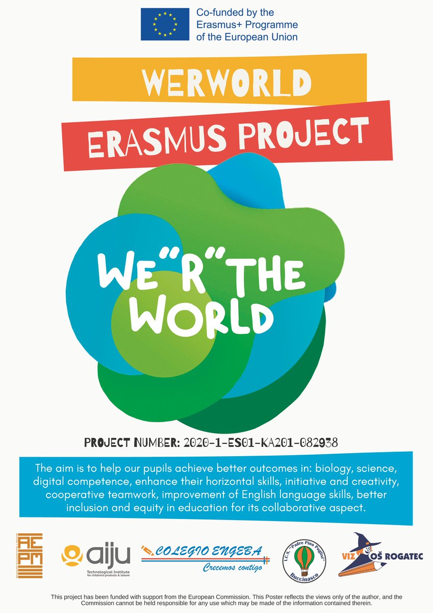 werworld1's tweet photo. Next week we will hold the Forth Transnational Project Meeting at the @VIZOSRogatec, located in Rogatec, Slovenia.
#ErasmusPlus #erasmus #erasmuslife #erasmusplusproject #ERASMUS2021  #werworld #science #sustainableworld #Sustainability 

@ColegioEngeba @sepiegob https://t.co/LjZRlizCNt