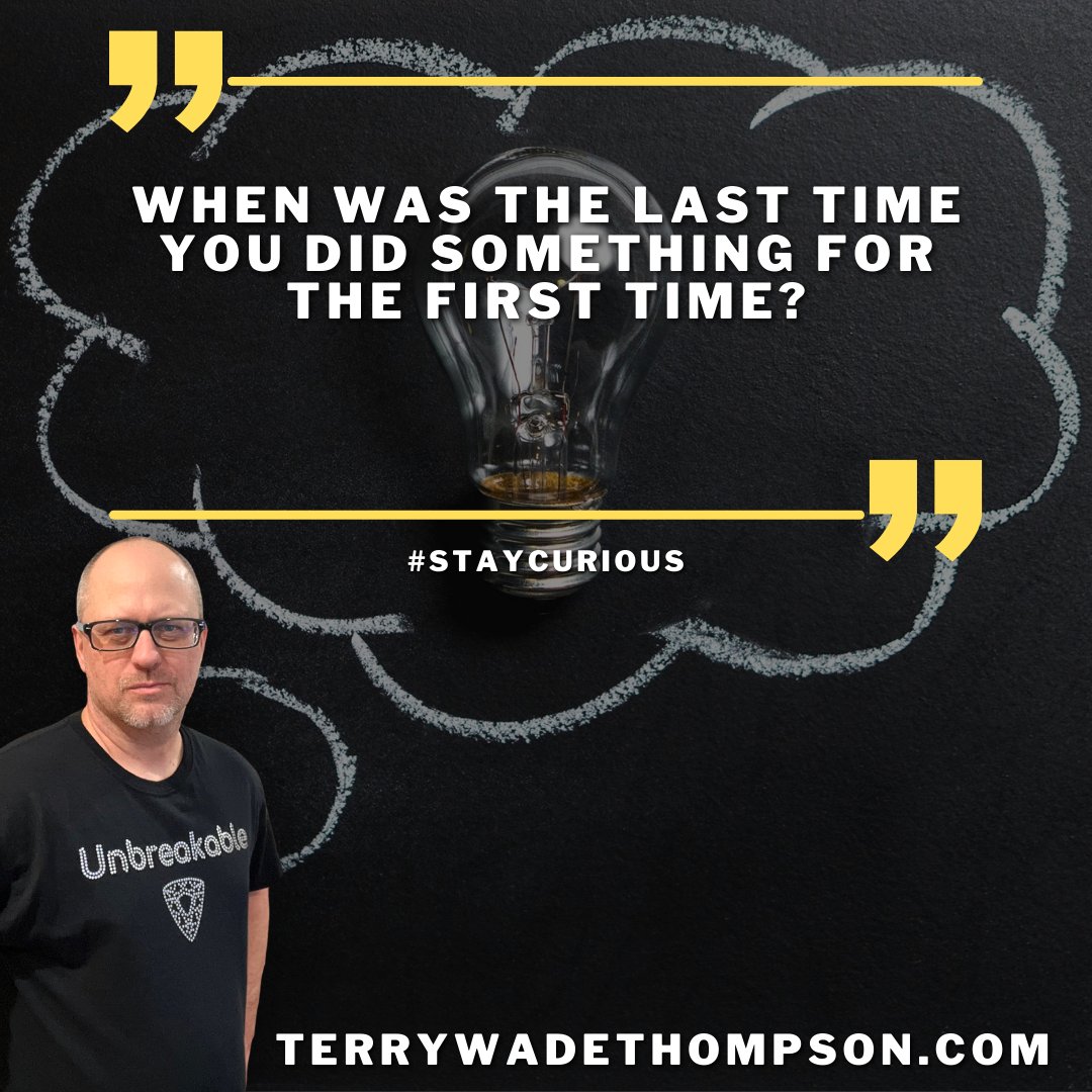 TerryWThompson's tweet photo. Tap the โค๏ธ๐ and follow to share this message.
Ready to change your life and your business? Become a Change Maker today at https://t.co/sIWVYlRXLa
#staycurious #curious #curiosity #wisdom #thoughts #thoughleader #leadership https://t.co/z2WXTP7XLF