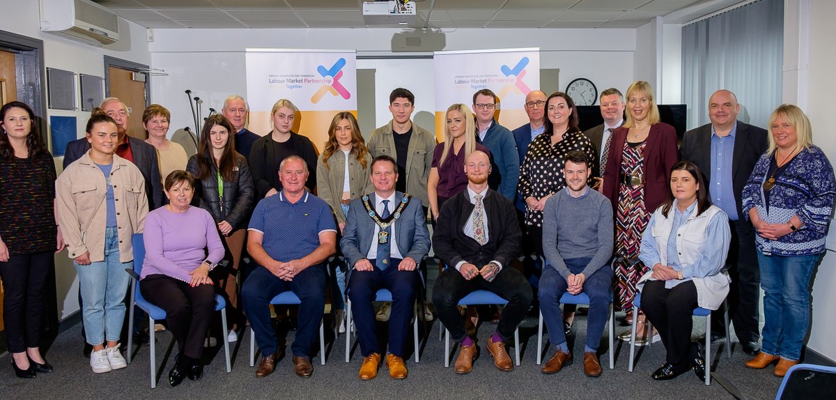 abcb_council's tweet photo. Our pilot Enterprise Support Programme has helped 40 young entrepreneurs begin their self-employment journey. Each benefitted from business start-up advice, mentoring &amp; funding via the ABC Labour Market Partnership. #ABCLMP #EmployabilityNI #GoForIt 🌐 https://t.co/UfuWoHQRyh https://t.co/4BQOpE2yTT