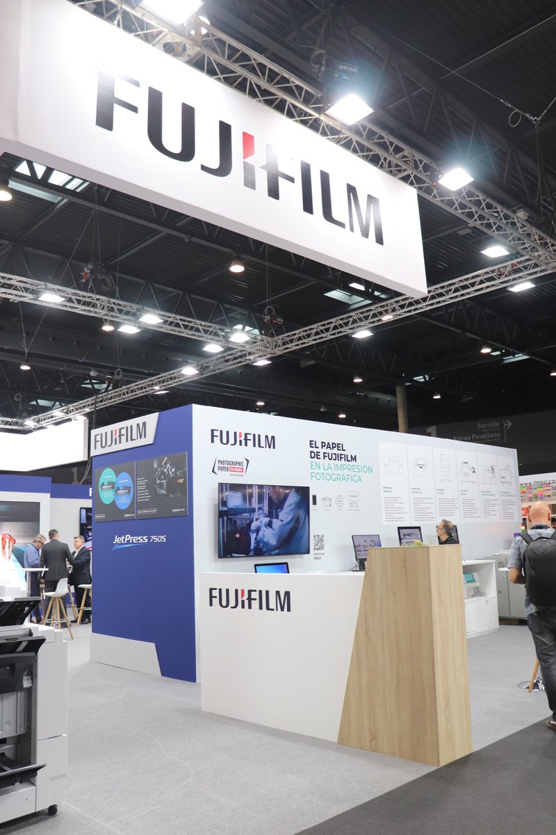 graphispag's tweet photo. 👉 @fujifilm_es sorprende en #graphispag22 con todas sus propuestas y novedades. ¿Te has pasado estos días por su stand? 👁
#globalpartner https://t.co/llUGhMzlVc