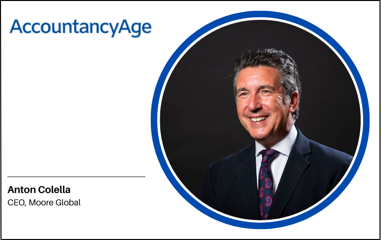 AccountancyAge's tweet photo. We spoke with @AntonColella, who outlined his “unique” background and his plans to separate Moore Global from the competition.
Find out more: https://t.co/kDylUF4rWe
#Culture #Commoditisation https://t.co/ugbj6SqaKE