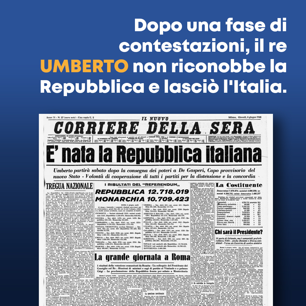 Mutual_Pass's tweet photo. 🇮🇹 Buona #FestadellaRepubblica a tutti!

📅 Sapete cosa si festeggia esattamente oggi, #2giugno? https://t.co/qnmTkPH64a