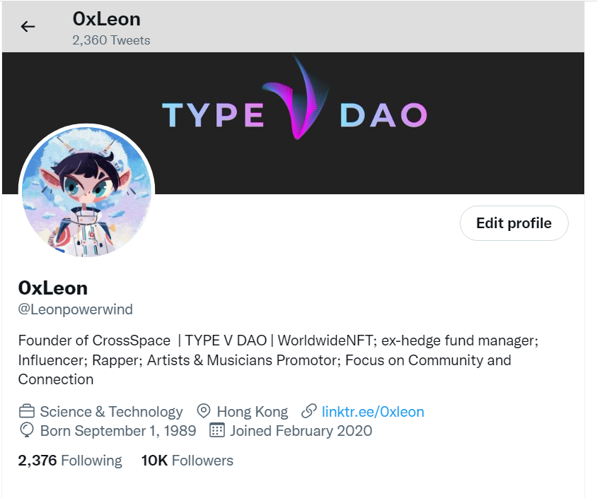 过去3个多月每天坚持1-3个space稳定输出，终于一步一个脚印涨到了1万个粉丝。为了表示对粉丝的感谢，买了一个最近比较热门的NFT "BBRC"给大家抽奖，规则如下：
1）点赞并转发本条twitter；
2）关注
@TypeV_Official 
<a href="/CSpaceOfficial/">CrossSpace Official ⚛️</a> 
@Leonpowerwind 
@0xAprilRX7 
3)周日晚23：59截止