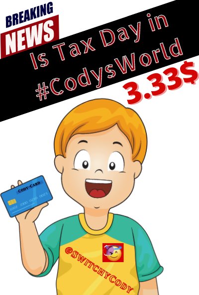 SwitchyCody's tweet photo. Thatโs right boys today is tax day in SwitchyCody world!! $3.33 is due!! DM if you need payment methods!! #Findom #FindomMaster #CashMaster #LoveServing https://t.co/KqaZshMzjD