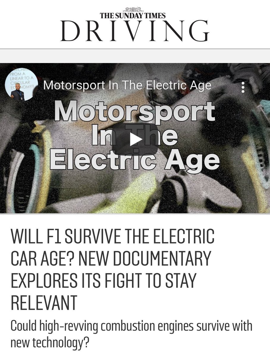 driving.co.uk/news/motor-spo… #F1 #MonacoGP  Episode 1 out now - Episode 2 with <a href="/McLarenGroup/">McLaren Group</a> <a href="/WilliamsAdvEng/">WAE</a> and an F1 World Champion - coming soon! #motorsport #F1