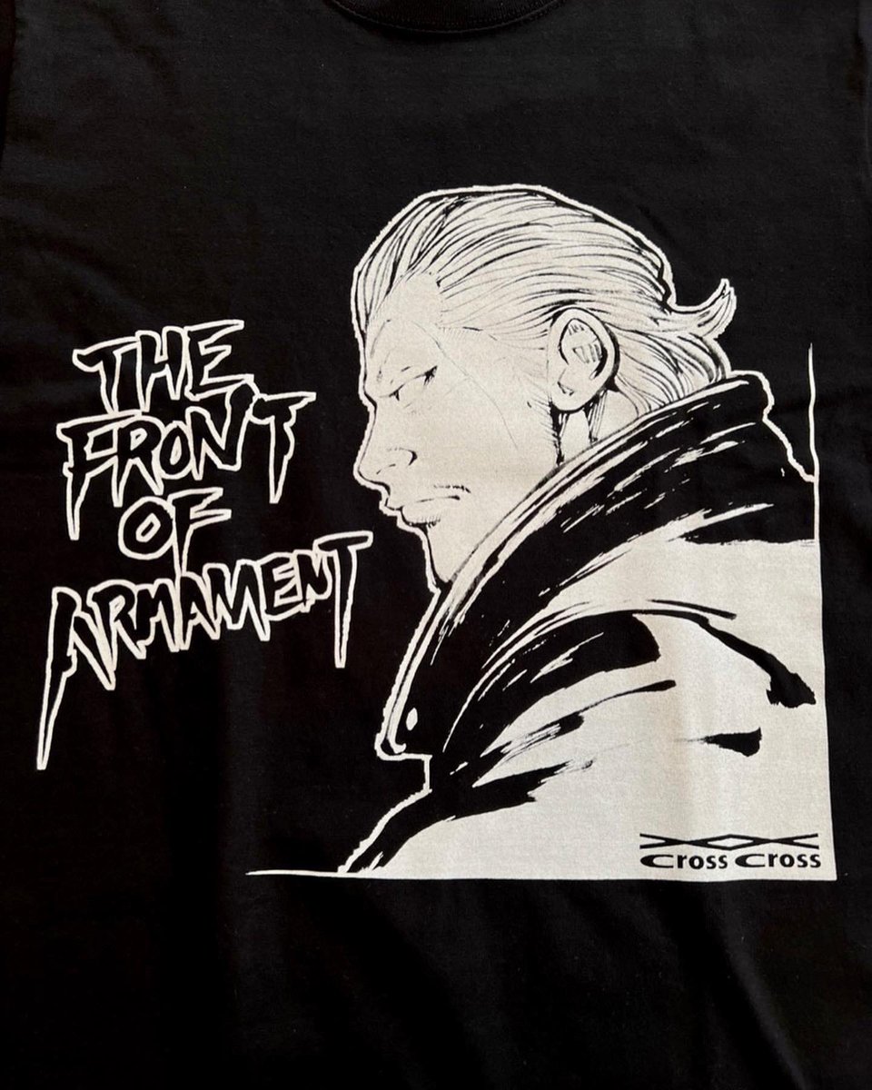 運営 CrossCrossキャラクターTシャツ第三弾! 六代目武装戦線頭 運営 CrossCrossキャラクターTシャツ第三弾! 六代目武装戦線頭
