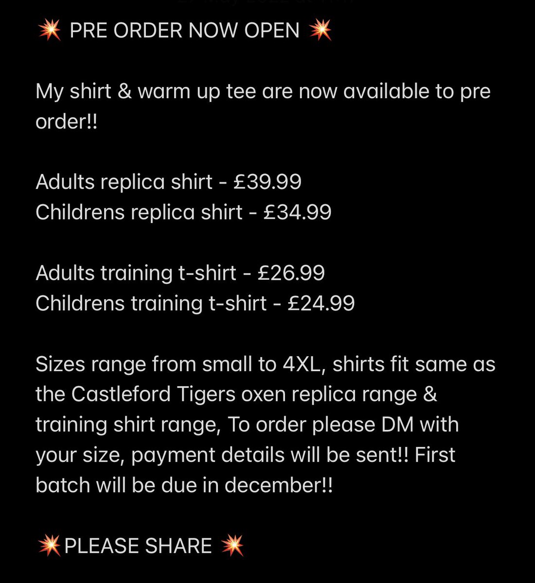 Massey196's tweet image. 💥PRE ORDER NOW 💥

Details in the post, please RT 

@CTRLFC