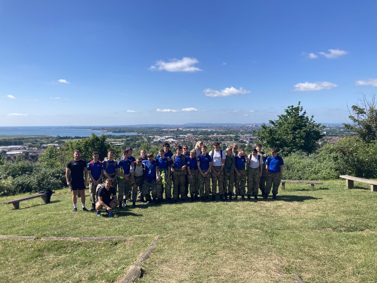 SDC_Olliejones's tweet photo. Great end to the week. Our Uniform service students completing a 6 mile weighted TAB. Raising money for our new Richard Hollington memorial tree, credit to all our students and thank you to those who donated👍🏽💪🏽 #happyfriday ☀️🥵 https://t.co/l9BgHcDUah