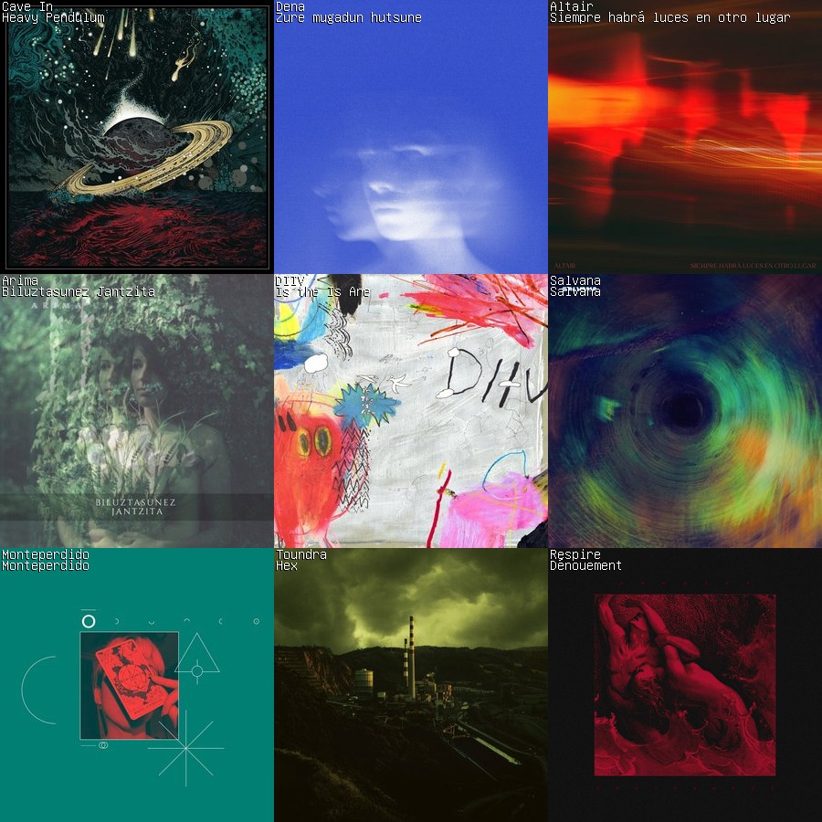 🎶 Viernes música 🎶

El chart de <a href="/ofdvst/">∆</a> no sólo es precioso y lleno de discazos, sino que además hay bien de novedades fresquitas como los discos de <a href="/somosaltair/">ALTAIR</a> y <a href="/denataldea/">DENA</a> ✨

¿A ver los vuestros? 👀