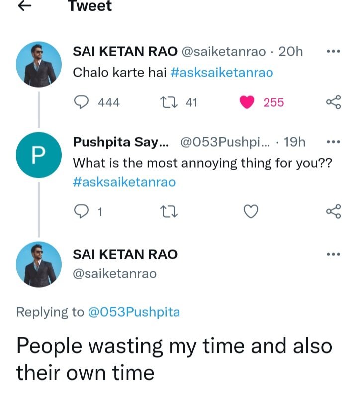 053Pushpita's tweet photo. Best notification❤️❤️❤️
For the first time i got reply🥺😭😭 You made my day🥳🥳
Thank you so much for replying me🥺❣️❣️❣️
@saiketanrao
#SaiKetanRao 
#Mehndihairachnewaali https://t.co/cFARZ06wzg