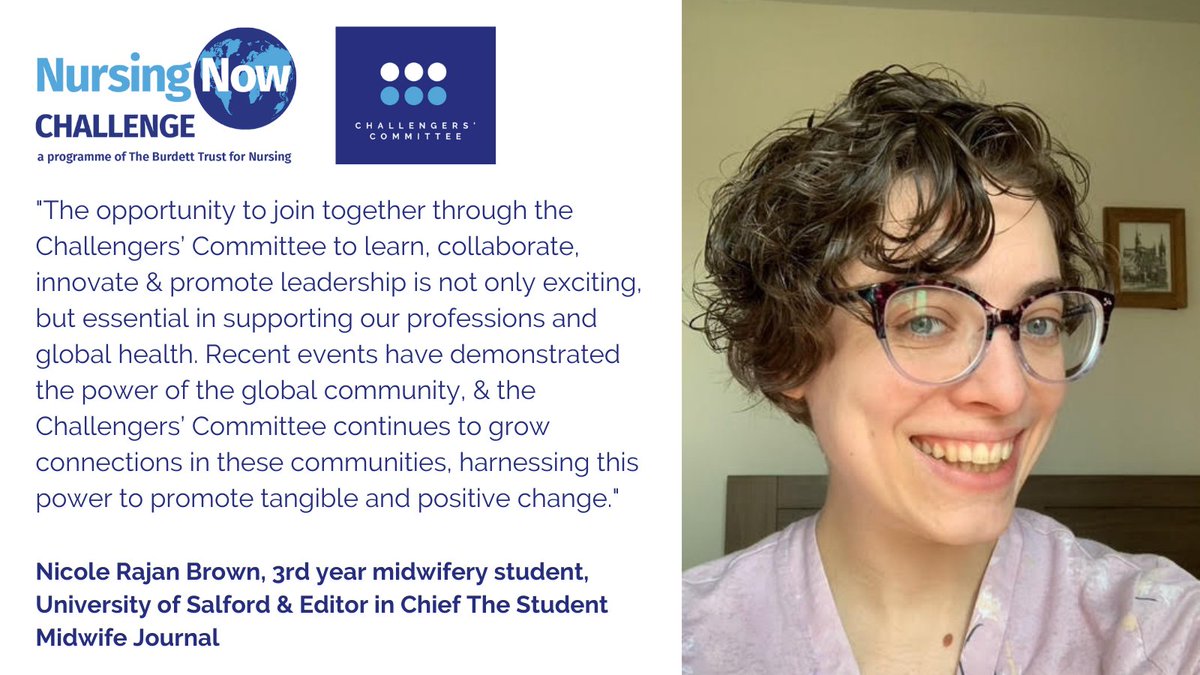 NursingNow2020's tweet photo. The #ChallengersCommittee #EuropeanHub has 3 new Co-Chairs! A very warm welcome to @Nic_RajanBrown, #MalgorzataStefaniak &amp; #AndresDeJuanOrtega 
Congratulations on your new role! We can't wait to see the wonderful things you'll achieve 🥳

#Leadership https://t.co/zwaZbmz8OA