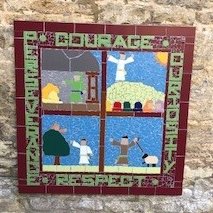 glosdiocschools's tweet photo. Education Team Principal Advisors Kerry and Nicki enjoyed delivering 'An Introduction to SIAMS' training for Governors at @BiburySchool. Headteacher Mrs Pascoe and the school's Prayer Bear joined in the conversation too! Here they are in the school's outdoor reflection space. https://t.co/y7IORf2QES