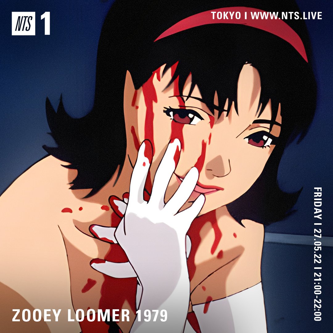 Tonight on @NTSlive - Tokyo-based DJ @zooeyloomer will be taking over my May show❤️‍🔥 🔐 NTS.live 🇬🇧 21:00 - 22:00 BST 🇯🇵 05:00 - 06:00 JST (Saturday)