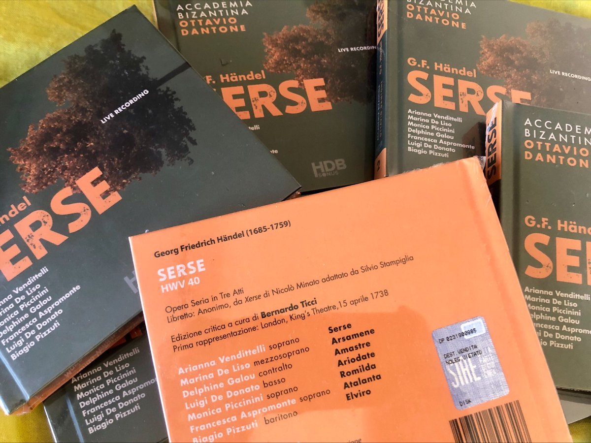 Out now: Hoy, sale al mercado el segundo release de la #AccademiaBizantina y #OttavioDantone en su propio sello discográfico HDB Sonus: la grabación en vivo de #Serse de Händel

Find out more: hdbsonus.it

Stream it here: bfan.link/handel-serse-h…