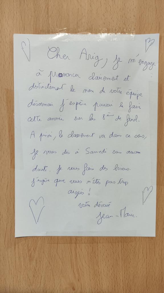 arig_robotique's tweet image. Un combat gagné pour ARIG et @AIGRIS_Birds ! On t&apos;embrasse JM. #cdr2022