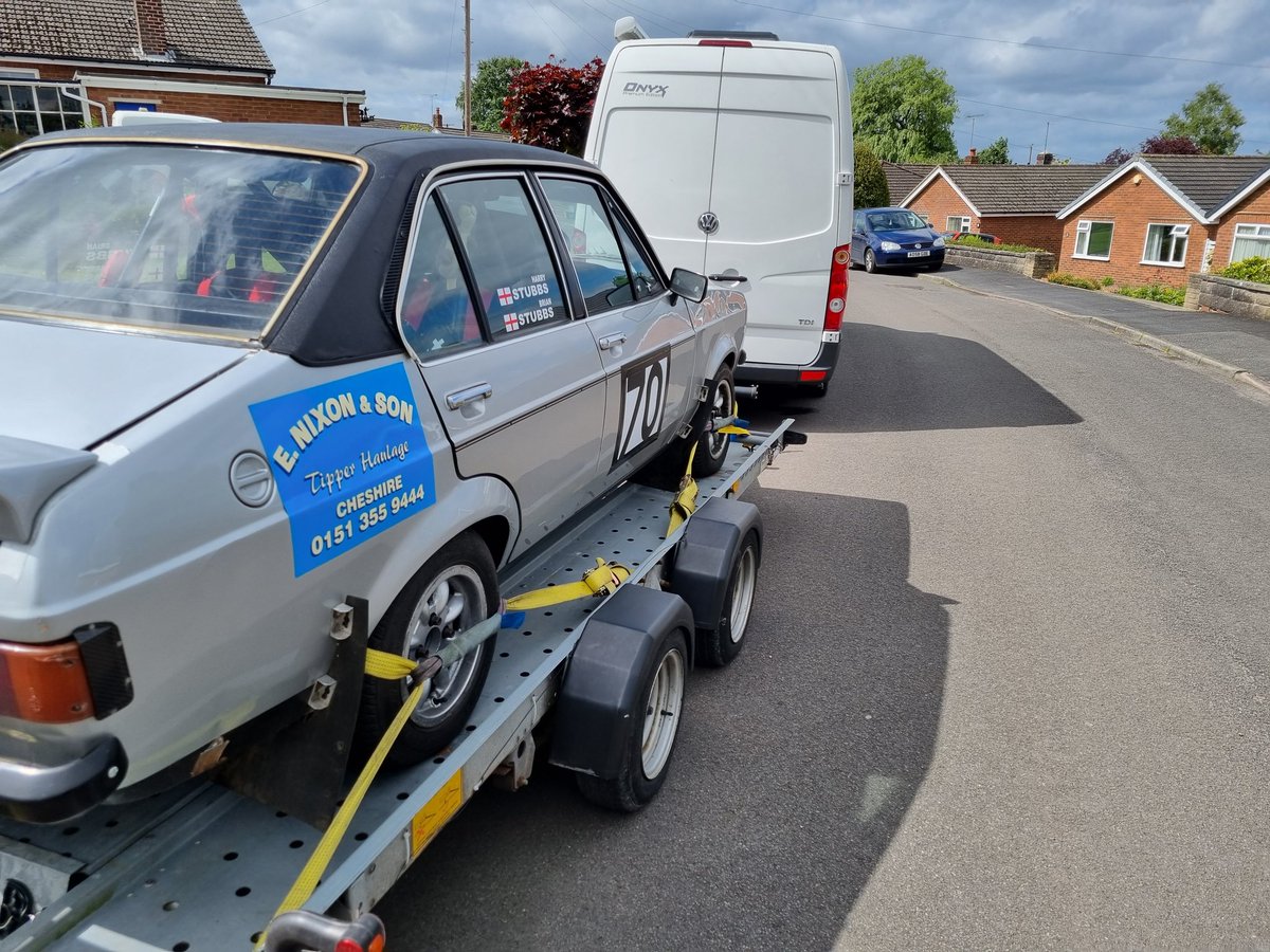 All loaded up and set for the red dragon stages.