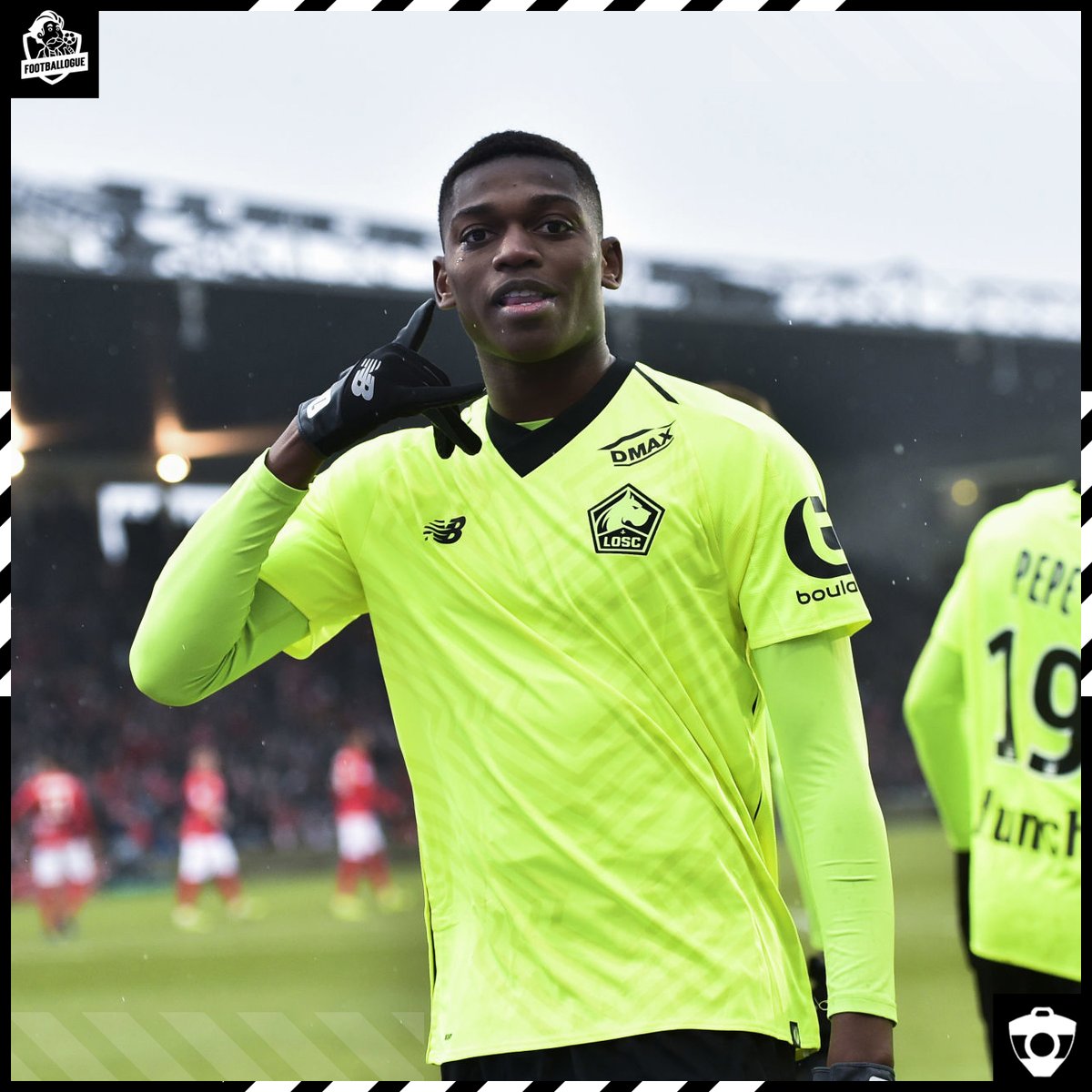 Footballogue's tweet photo. Rafael Leao 💬 : "Les gens ne le savent peut-être pas, mais la Ligue 1 est un championnat fort, j'ai évolué."

(@abolapt) https://t.co/3qY9JllMX3