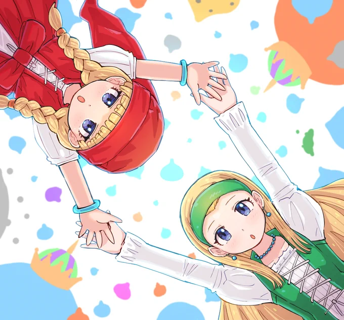 ベロニカ&amp;セーニャ / DQ36th Anniversary!#ドラクエの日 