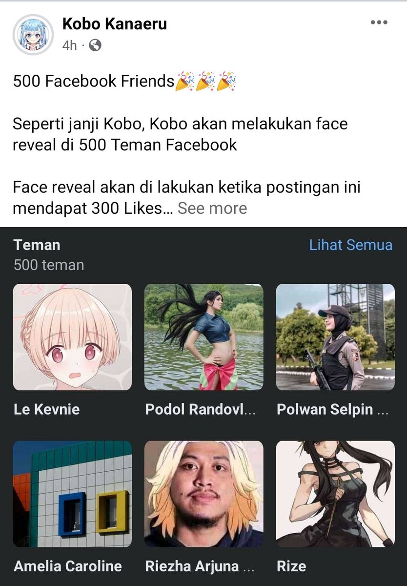 Kobo Kanaeru face reveal ?! 