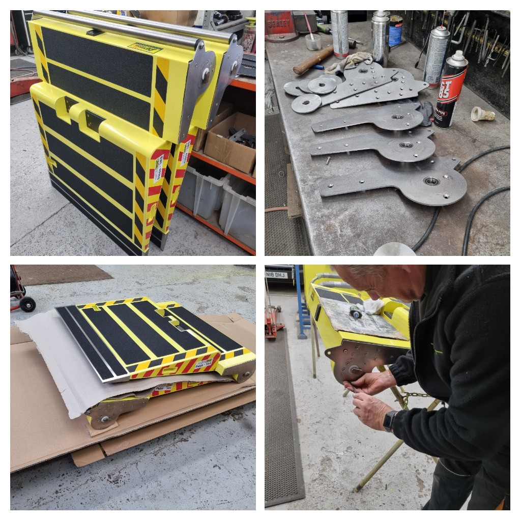 AmbulanceParts's tweet photo. Extremely busy week at @AmbulanceParts  with a lot of work still ongoing. A snapshot of this has included;
- A full ramp service, adding additional safety features for @UK_EMT
- Assembly and postage of 3 x replacement ramps for @UkFalck https://t.co/q8n9p3p5WT