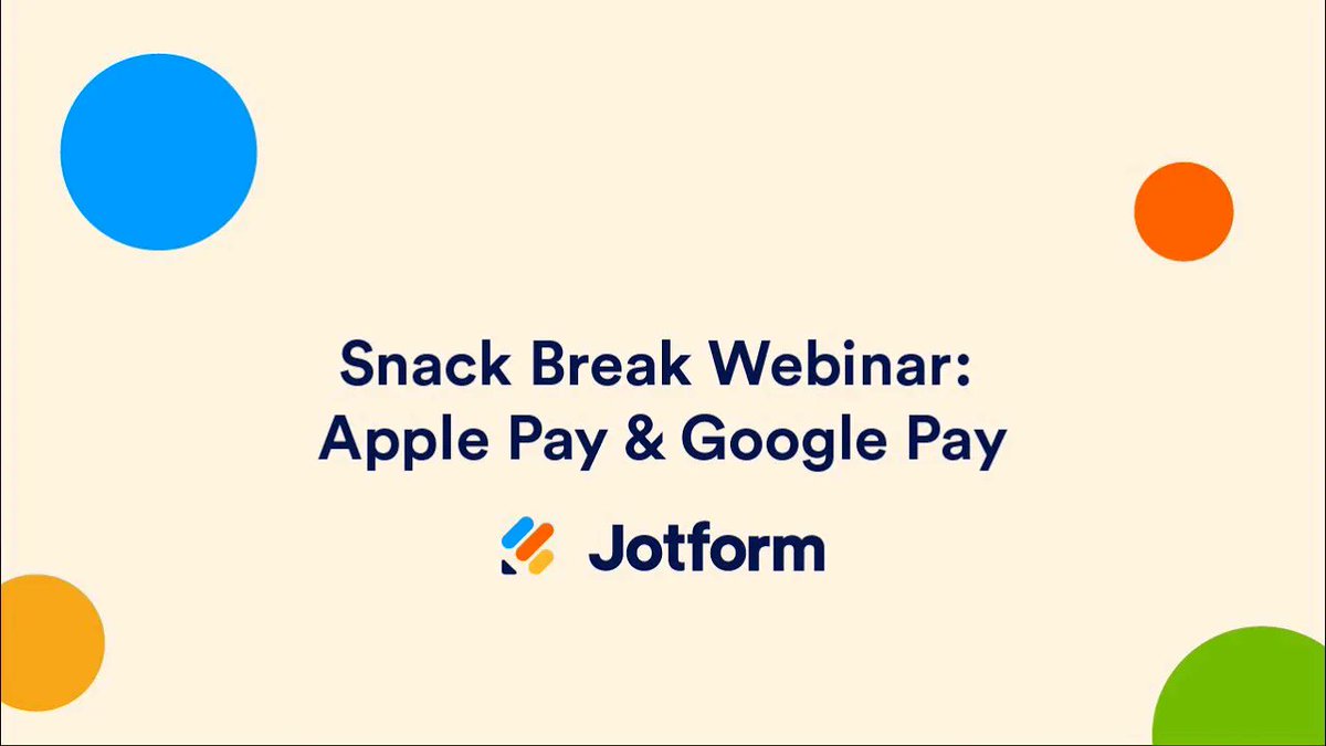 nocodesource's tweet photo. π°π€ @Jotform let you add Apple Pay and Google Pay to your form. #nocode #yesmoney. Watch π https://t.co/d980XqxlrJ https://t.co/2B1Y20p8aT