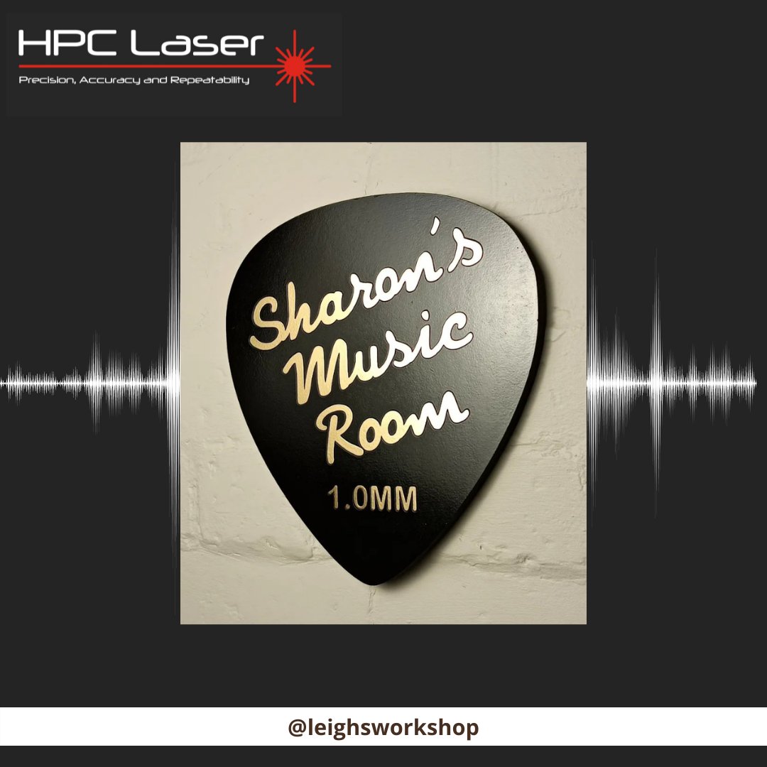 It's finally Friday, are you ready for some music?
@leighsworkshop can make striking signs for music lovers. 

The possibilities are endless. What will you engrave today?

Get in touch TODAY at +44 1422 310800 or sales@hpclaser.co.uk.

#woodworking #hpclaserfamily #laserengraving