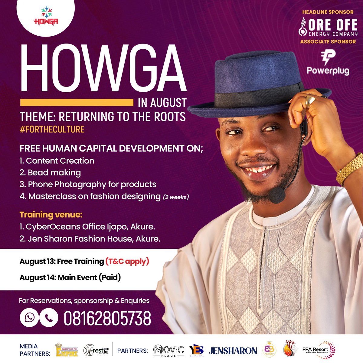 GbengaAdene's tweet photo. GOING BACK TO THE ROOT! WHY THAT THEME?
1. To those who know the story and how #HOWGA started in 2016, they keep clamoring for a balanced event like the previous edition and not just fun. Attached to this text is one of the heartfelt feedback I got regarding one of the editions. https://t.co/aCdTP6e6h9