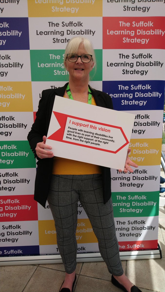 We're here at the launch of the Suffolk Joint Learning Disability Strategy 2022 at Suffolk People First with <a href="/aceanglia/">Ace Anglia</a> @rosiehumphries