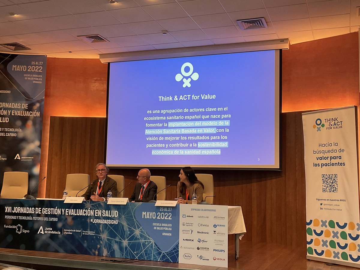Fundación Signo (@fundacionsigno) on Twitter photo #JornadasSigno | <a href="/thinkact_value/">Think&Act for Value</a> es una iniciativa innovadora que consiste en una agrupación multidisciplinar cuyo objetivo es la atención basada en #valor.
#ThinkAndAct for value 👉🏾 Hacia la búsqueda de valor para los #pacientes
XVI #Jornadas Gestión y #Evaluación en #Salud #JornadasSigno | <a href="/thinkact_value/">Think&Act for Value</a> es una iniciativa innovadora que consiste en una agrupación multidisciplinar cuyo objetivo es la atención basada en #valor.
#ThinkAndAct for value 👉🏾 Hacia la búsqueda de valor para los #pacientes
XVI #Jornadas Gestión y #Evaluación en #Salud