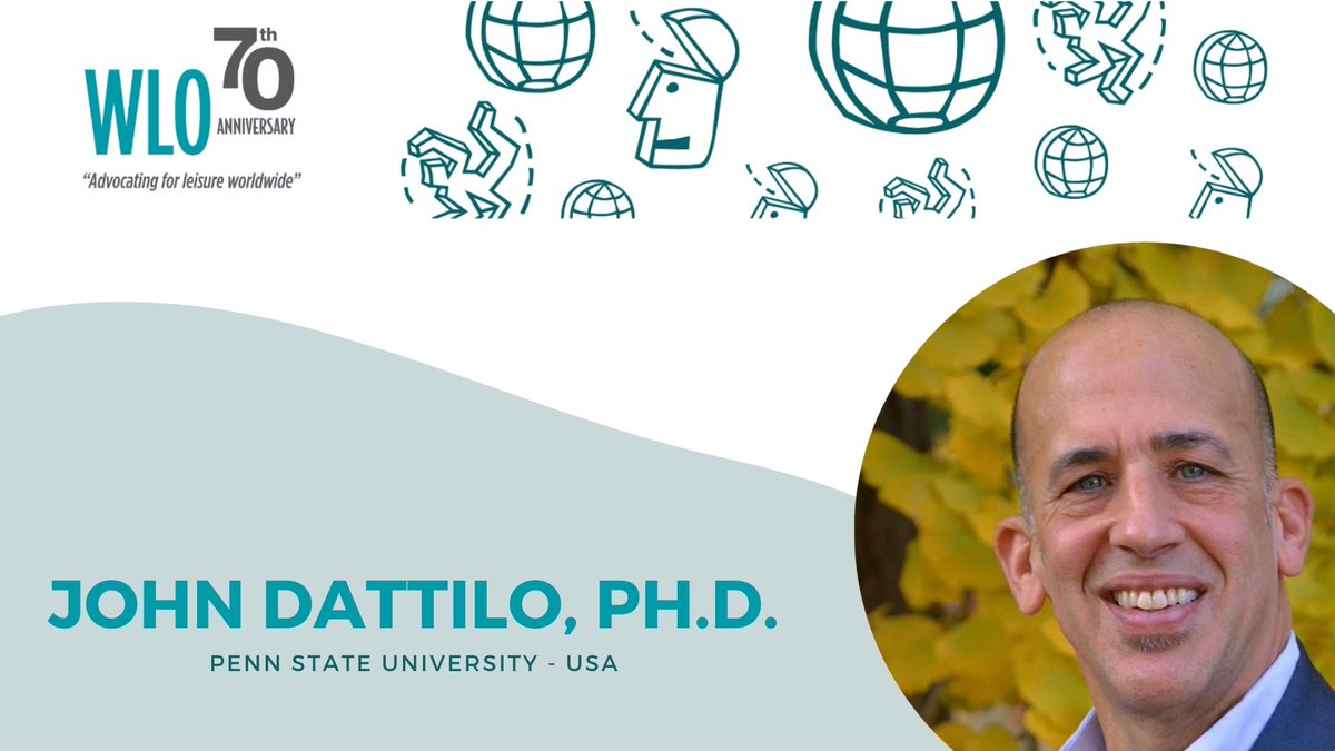 And our third speaker for the Global Leisure Debate. Responses to challenges on #Leisure, #Mental #Health and #WellBeing!

Check it out what John Dattilo Ph.D. has for you!
youtube.com/watch?v=8EZ3nN…

Registration is still open here: bit.ly/3wTbaxF