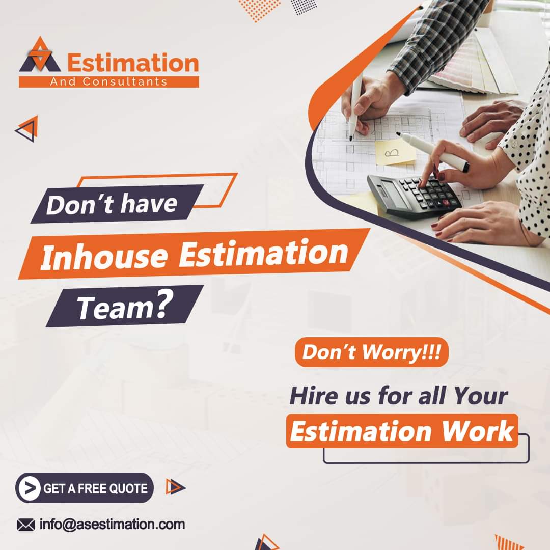 🤔Don't have an in-house estimation team?
Don't worry!
Hire us now for all your estimation works.
You can get a free quote now by sending drawings to us.

Visit: asestimation.com

Mail to: info@asestimation.com
#quantitysurveyor #CostEstimation #estimation #USA #Australia