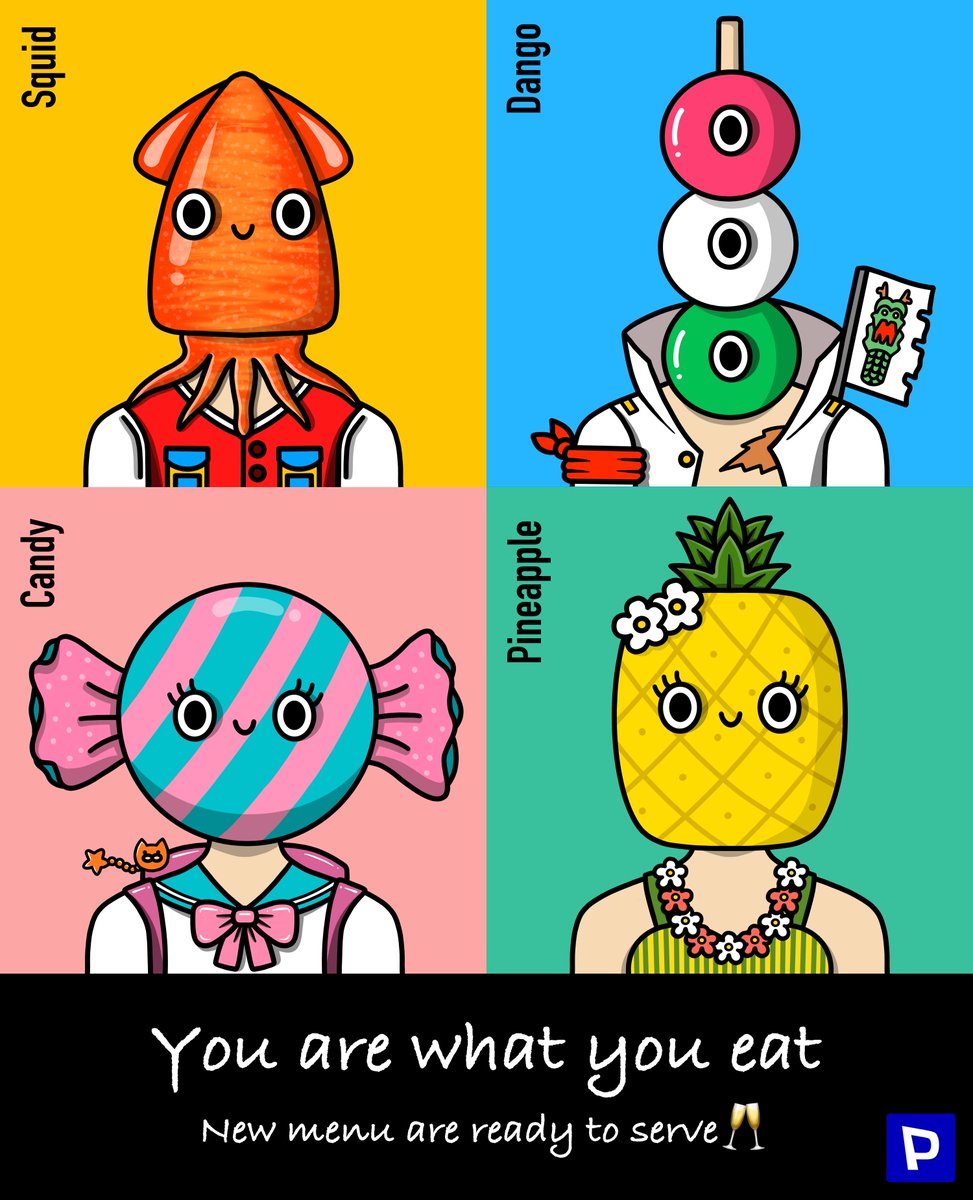 New menu drop alert on <a href="/ParasHQ/">Paras 🟩🟧</a> 🦑🍡🍬🍍

⏰Drop time : May 27,2022 , 21.00 (UTC+7)

Menu : paras.id/collection/you…

Restaurant : discord.gg/cKRQQwEwuk

#NEARnft #nftcollectors #paras #PARASnft #nftcommunity #nftthailand #JPTHnearnft #NFTPHILIPPINES