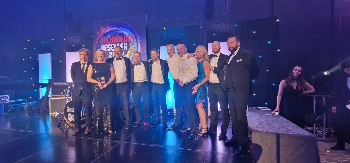 IPNetix's tweet photo. Thank you @techreselleruk for a great evening! Very proud winners.
#IPNetixTeam #TechnologyResellerAwards https://t.co/Pr0BGhySqC
