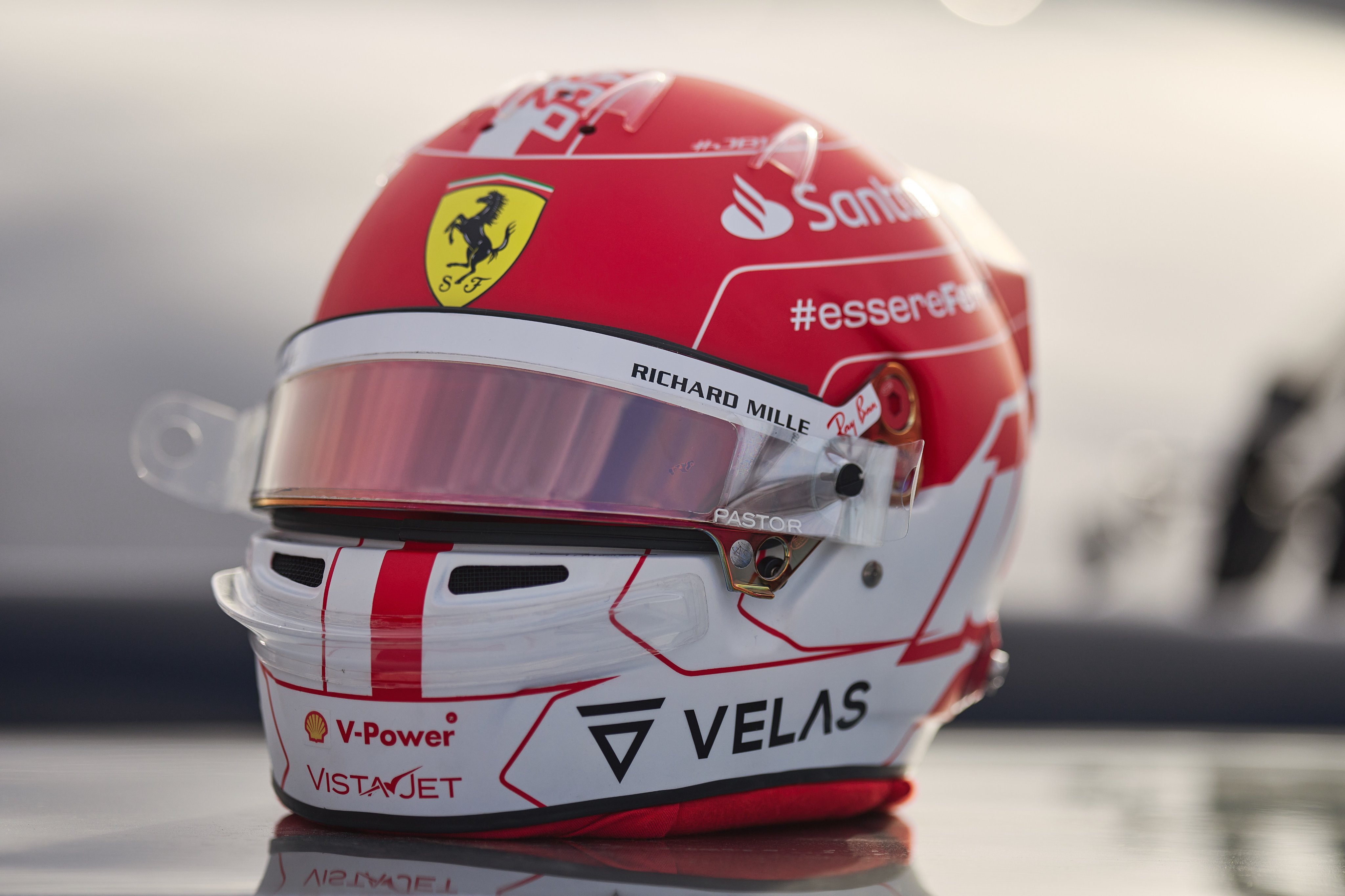 Image gallery special helmet design for Charles Leclerc in home race