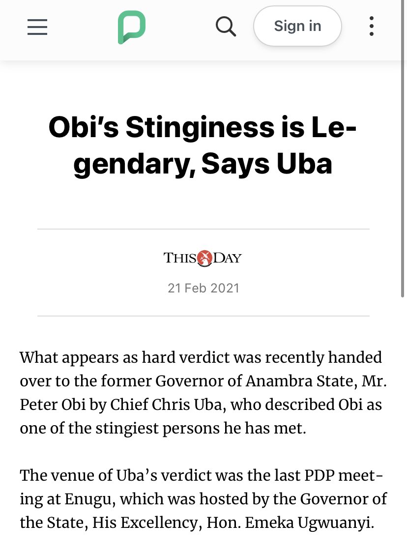 Dickson, you're my buddy, & I've tried so hard to ignore a lot of things you've been writing about P...