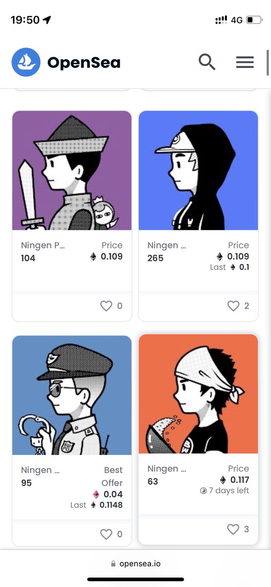 Copyminter alert 🚨 🚨 
<a href="/opensea/">OpenSea</a> please ban this person, he copyminted 300 of my Bwople original works from #Tezos !! Many people already become victims 😭😭. Original collection : objkt.com/collection/KT1… 

FAKE!! :
opensea.io/collection/nin…